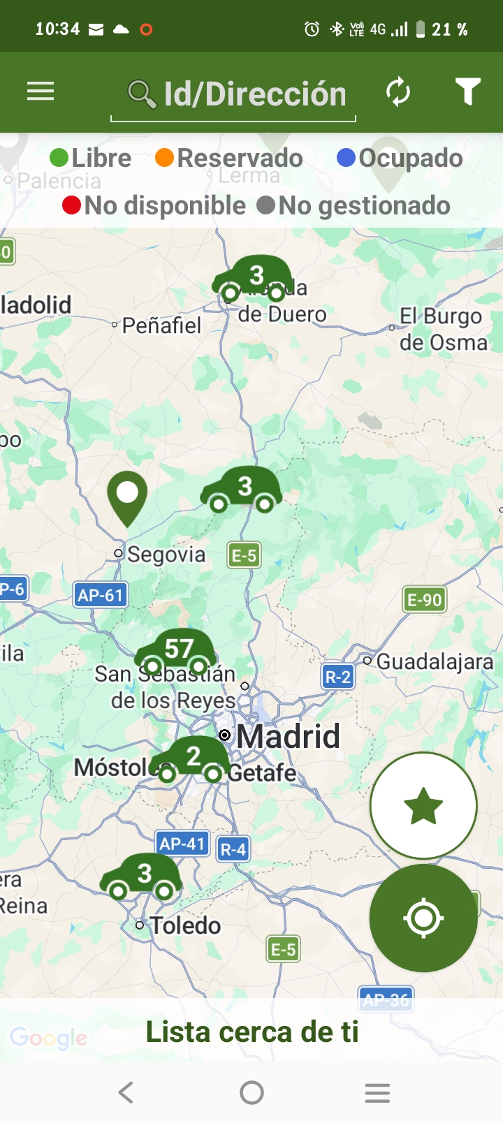 Nuevo punto de carga para vehículos eléctricos en Redueña 3 Paso 2: Regístrate con tus datos (DNI y correo electrónico)