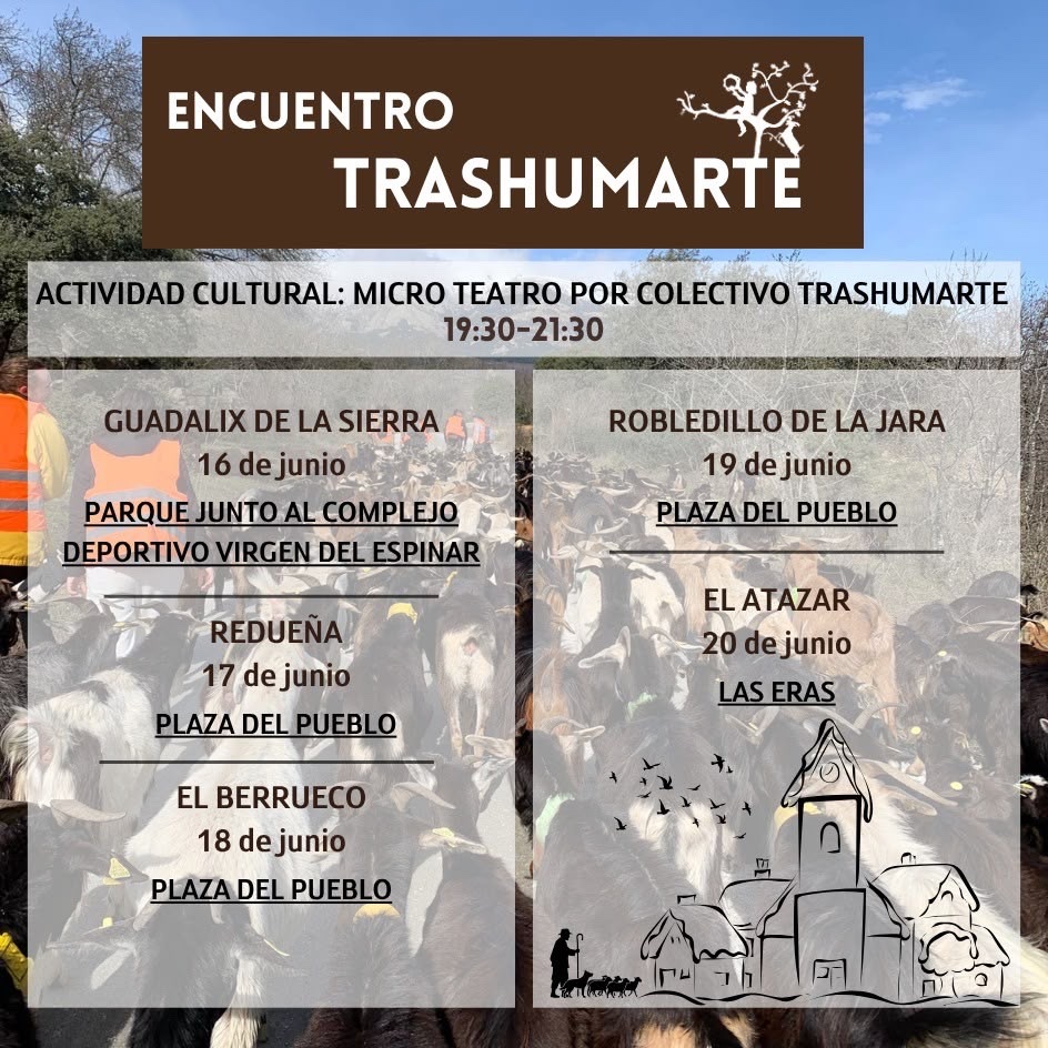 El Miércoles 17 de Junio llega TRASHUMARTE a Redueña 1 Image 8