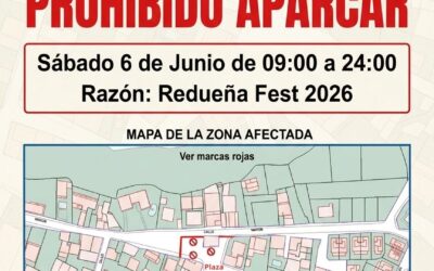 ⚠️ Atención vecinas y vecinos: el sábado 6 de junio no se podrá aparcar en la zona señalada 🚫