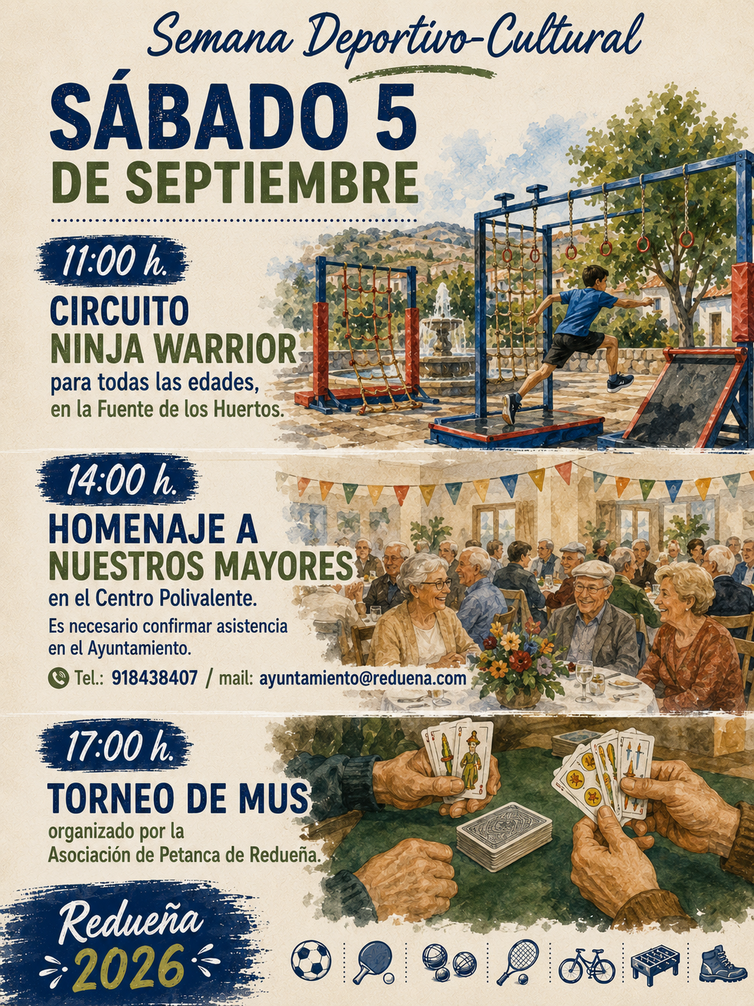 Fiestas en honor al Santísimo Cristo de la Salud - Redueña 2026 9 ChatGPT Image 26 ago 2026 18 42 15
