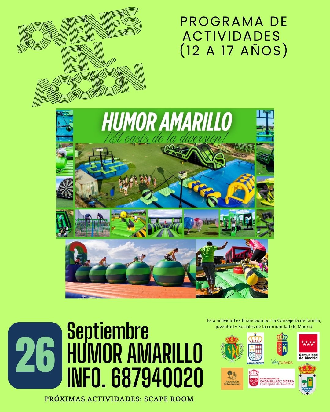 cartel Humor amarillo 26 9 26