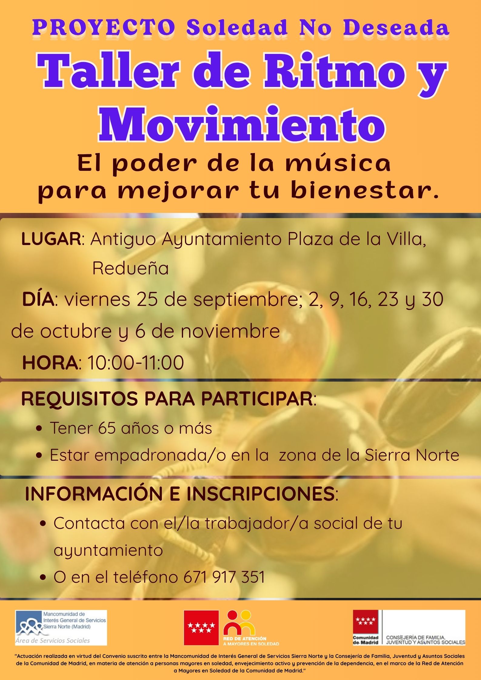 2026-09-25 al 2026-11-06 Ritmo y Movimiento Redueña 2
