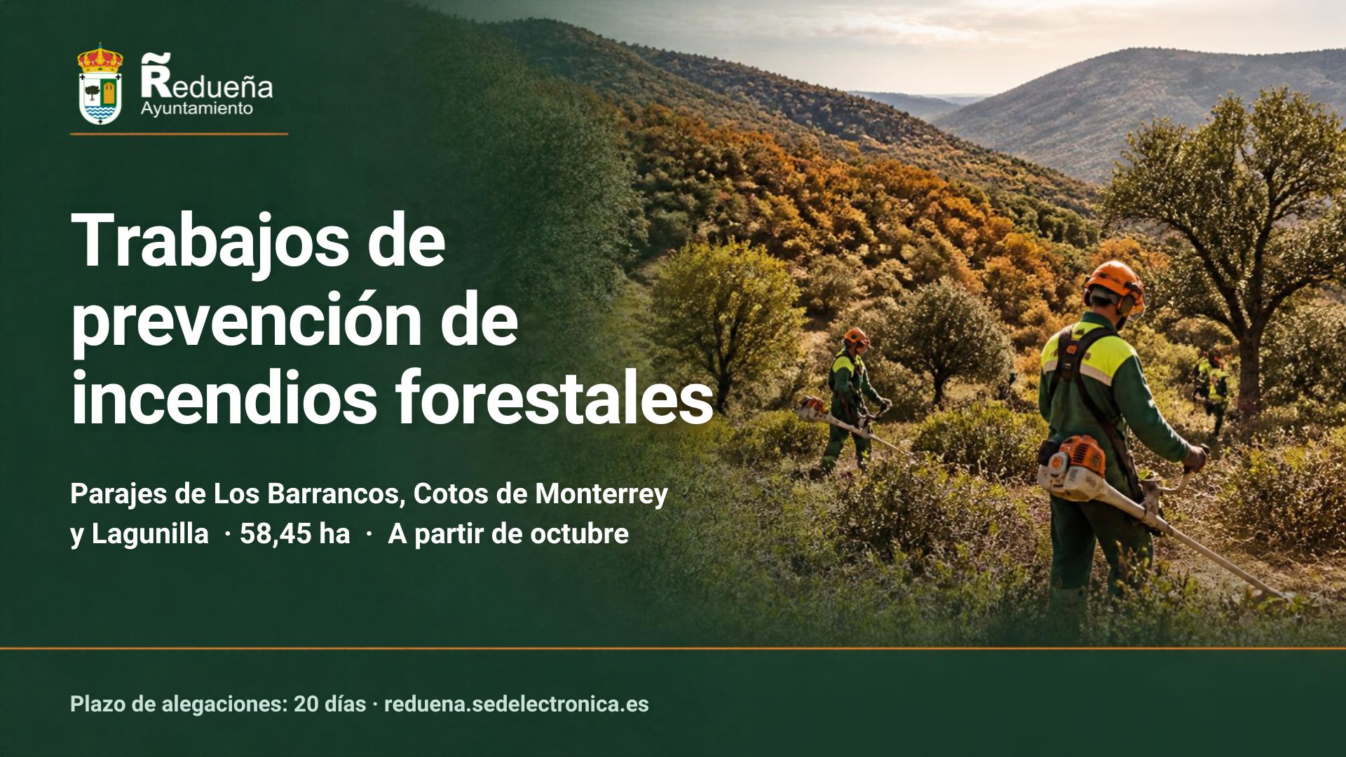 Portada institucional sobre prevención de incendios