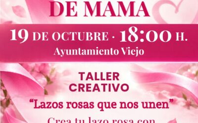 Redueña se une a la lucha contra el cáncer de mama con un taller artístico de lazos rosas